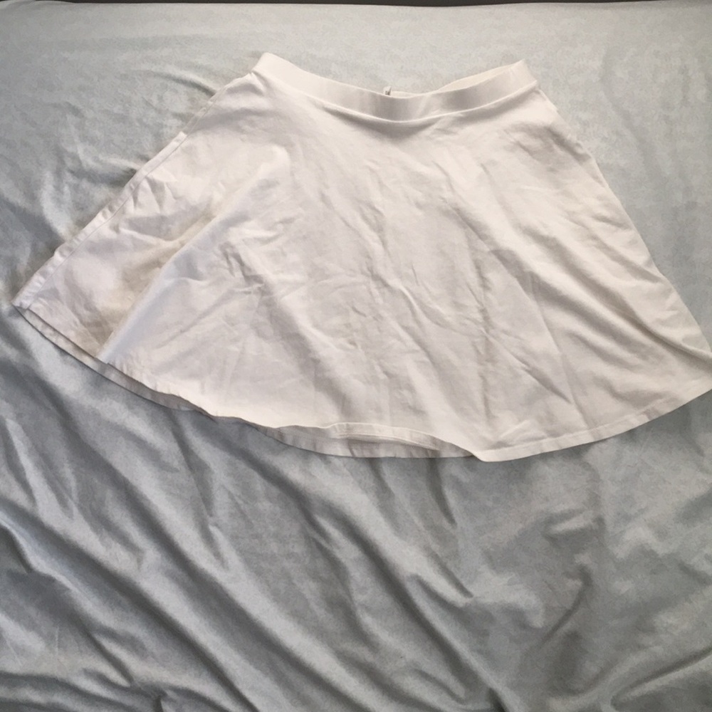 White Flair Skirt